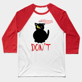 Angry kitty Baseball T-Shirt